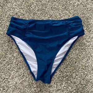 High waisted bathing suit bottoms size M